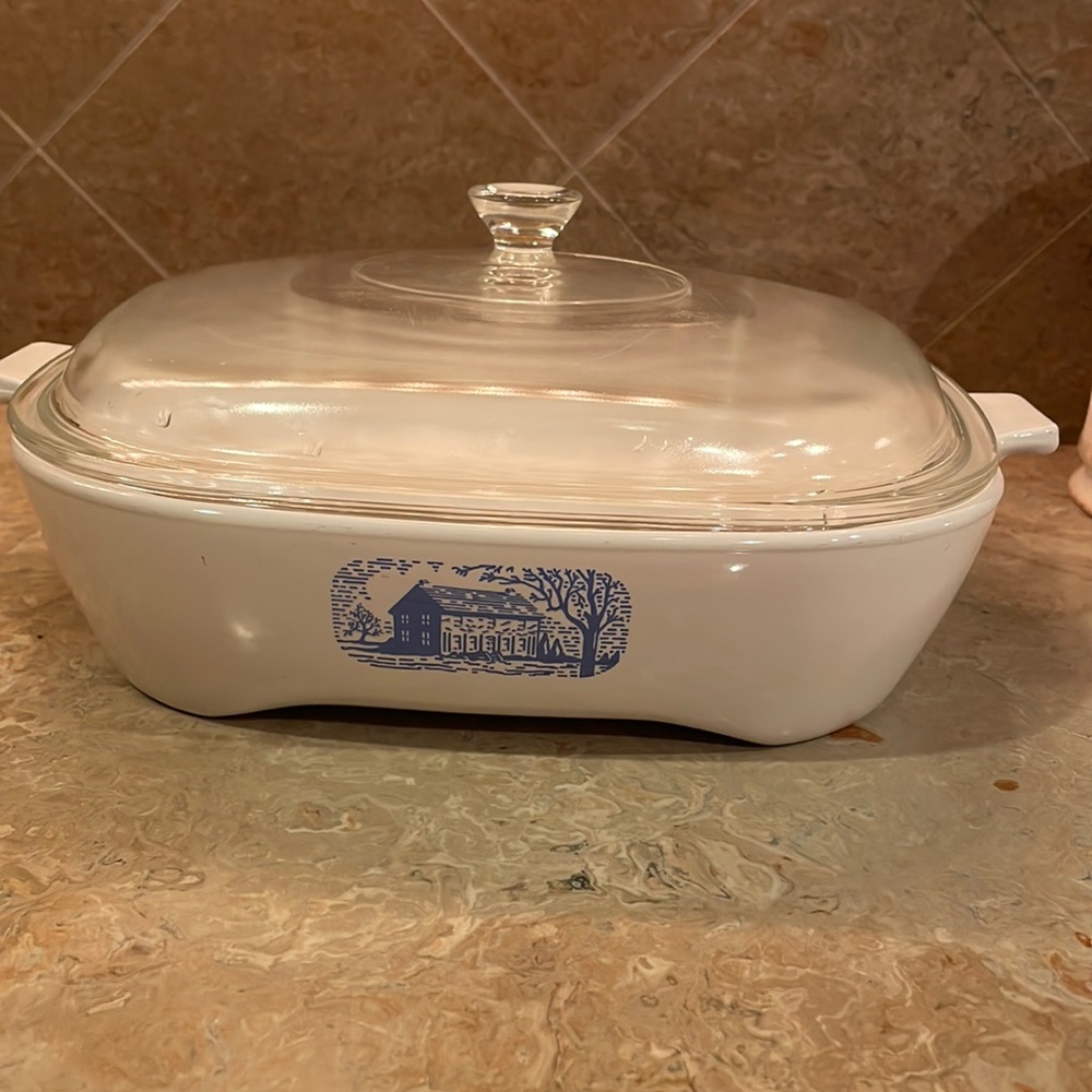 Corningware vintage Amana browning skillet